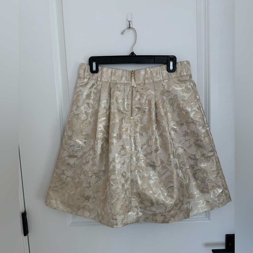 Maeve Gold A-Line Skirt